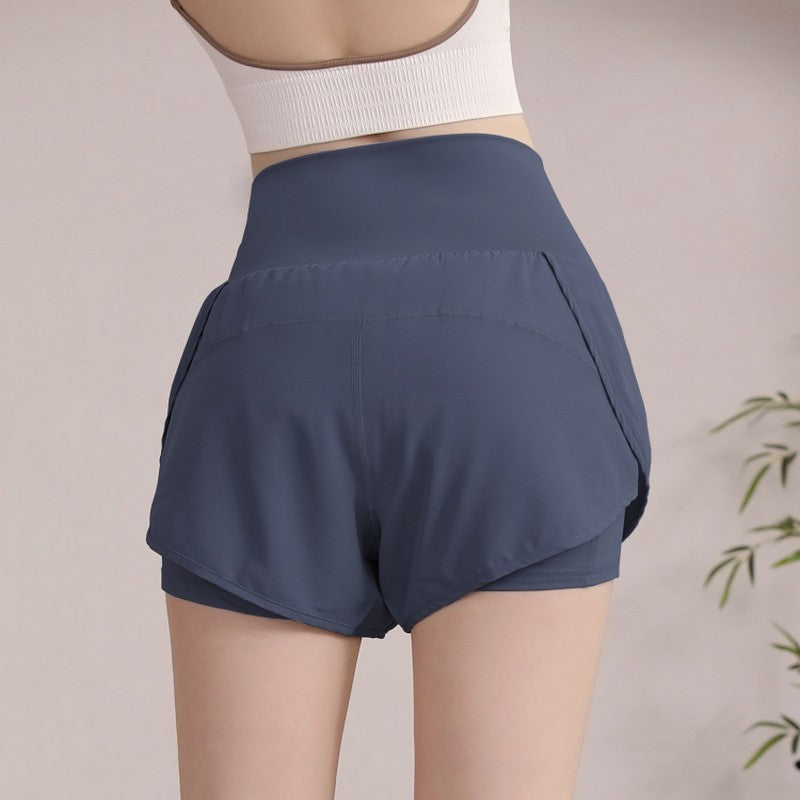 Side slit yoga short 2244