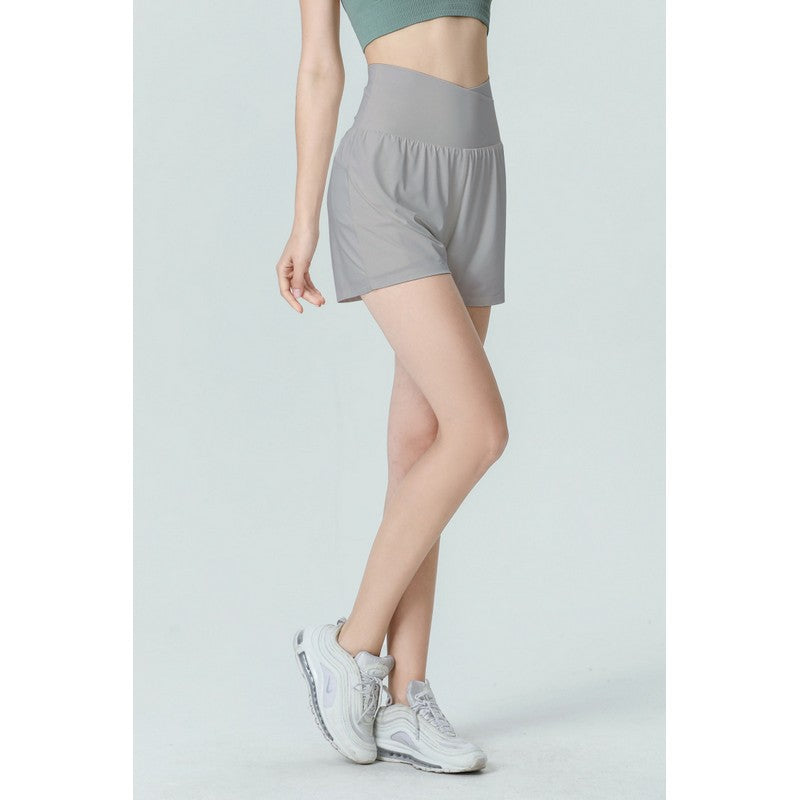 Cross front yoga short 2242