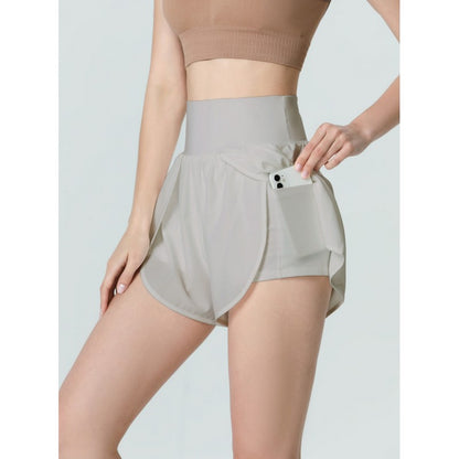 Front slit yoga short 2240