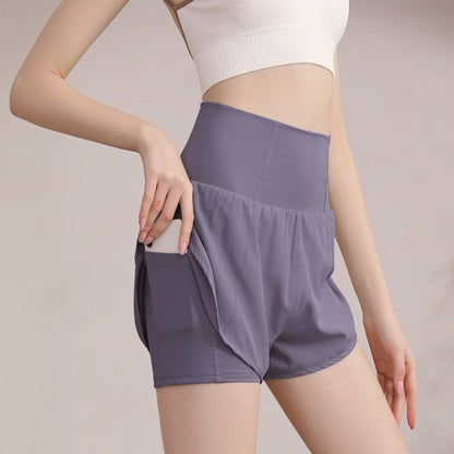 Side slit yoga short 2244