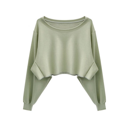 Rib sleeve dolman yoga long tee 2253