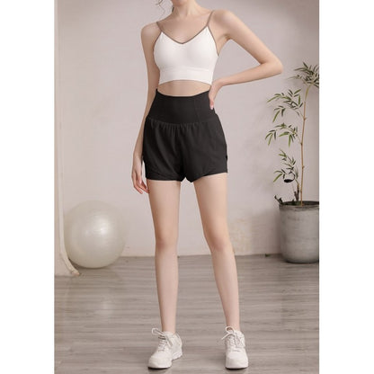 Side slit yoga short 2244